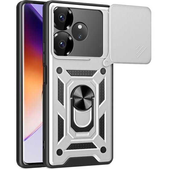 Θήκη Realme GT 6/GT 6T - Bodycell - Ασημί image 0