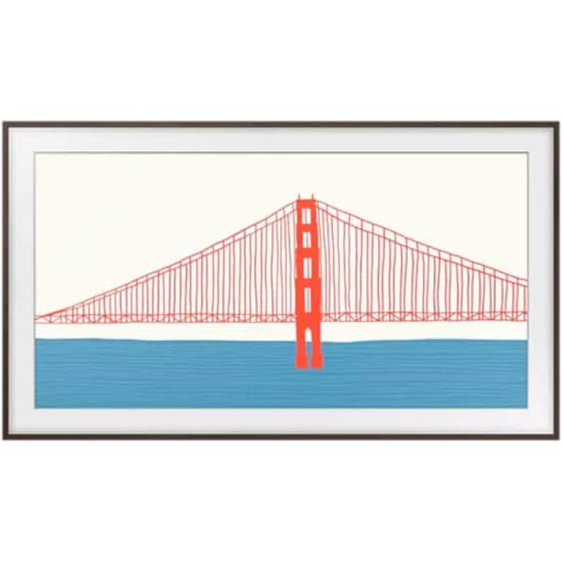 SAMSUNG Μαγνητικό Πλαίσιο Τηλεόρασης Samsung The Frame 75 VG-SCFA75BWBXC - Καφέ