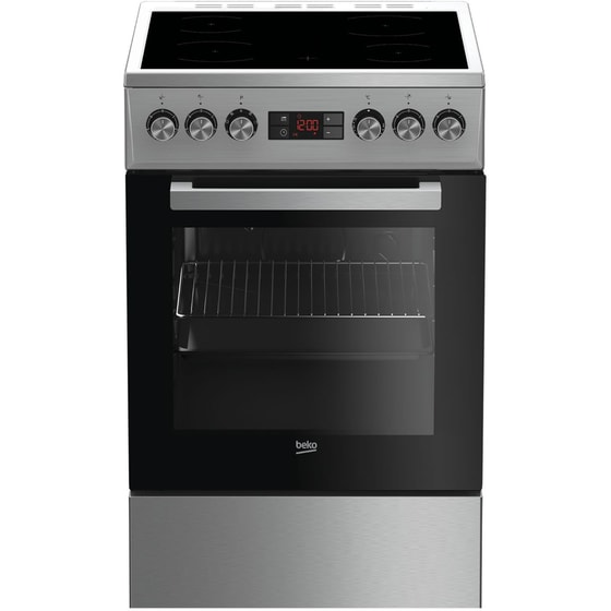 BEKO FSM57300GX 55 Lt Inox Ηλεκτρική Κουζίνα Κεραμική image 0