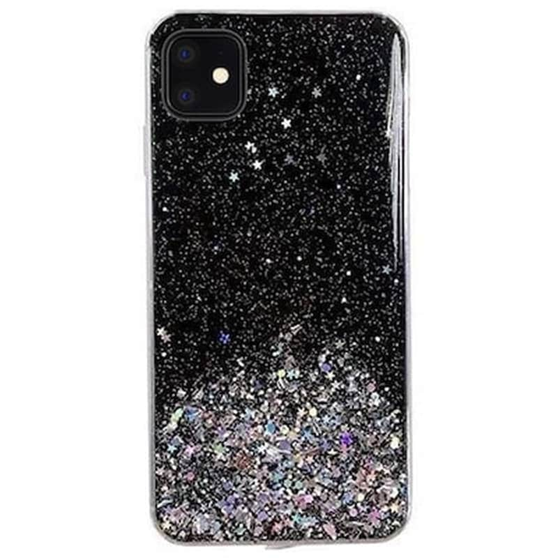 WOZINSKY Θήκη Apple iPhone 12 Mini - Wozinsky Star Glitter Shining Cover - Black