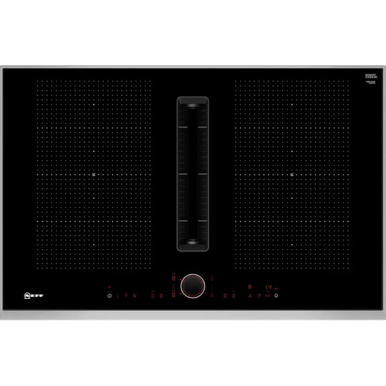 Εστία Επαγωγική NEFF T58TL6N2 με Απορροφητήρα 82.6 cm Μαύρο image 0