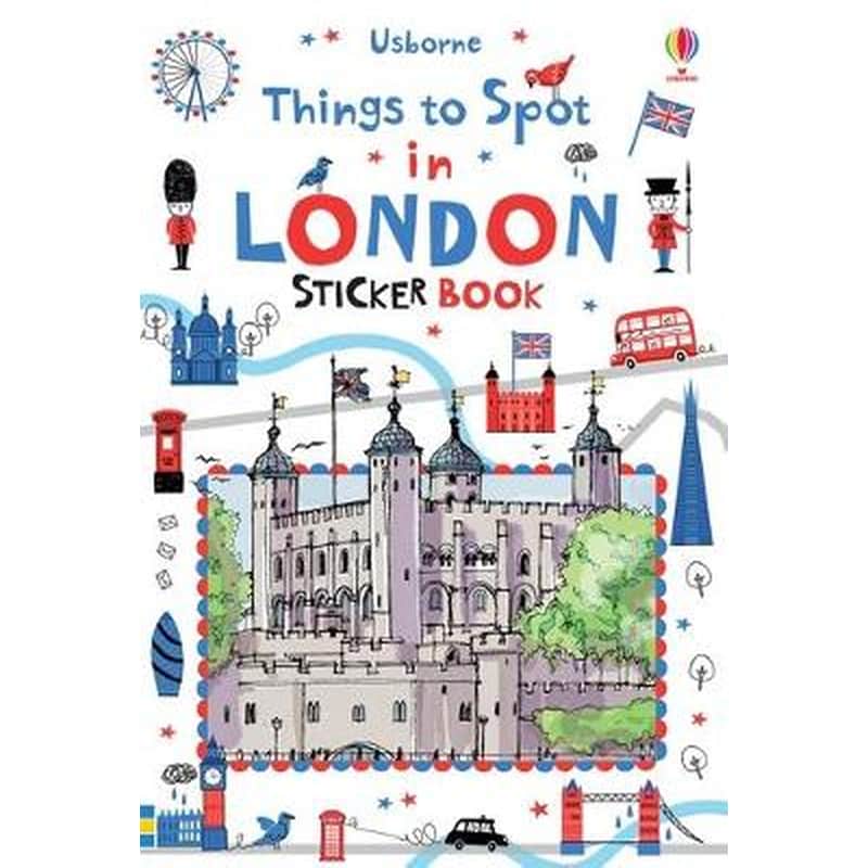 Things to spot in London Sticker Book