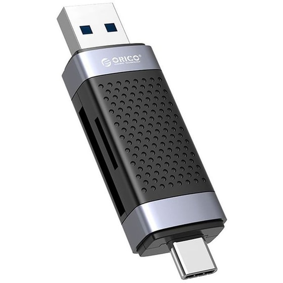 Orico Card Reader Cd2d-ac3 Για Sd Και Micro Sd, Usb-c Και Usb 3.0, Μαύρο image 0