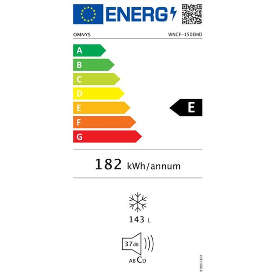 OMNYS WNCF-150EMD 143 Lt Λευκό Καταψύκτης Μπαούλο image 2