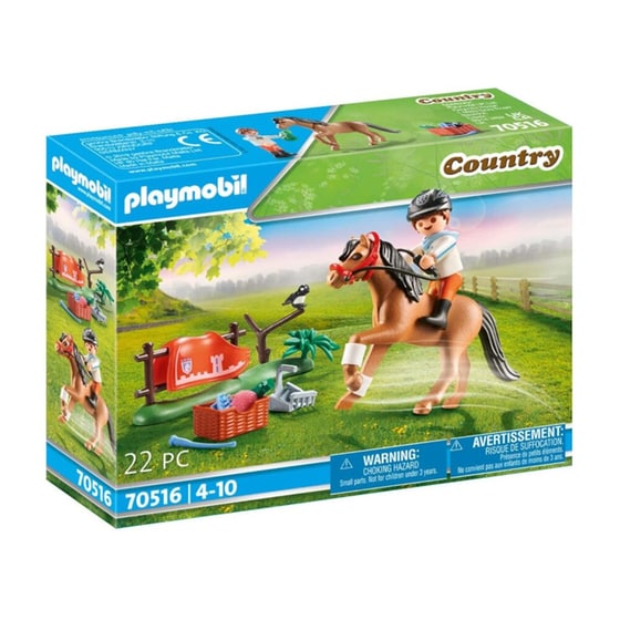 PLAYMOBIL® Country Αναβάτης με Πόνυ Connemara (70516) image 0