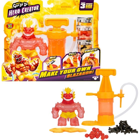 Φιγούρα Goo Jit Zu: Hero Creator Make Your Own 2 Σχέδια - Τυχαία Επιλόγή Σχεδίου image 0