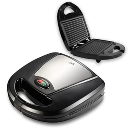 LIFE ROYAL 221-0212  750W Μαύρη Τοστιέρα