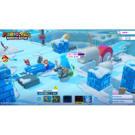 Mario + Rabbids: Kingdom Battle/ Mario + Rabbids Sparks of Hope (Code in a Box) - Nintendo Switch image 1