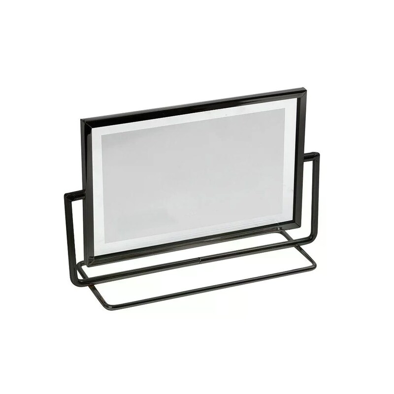 Κορνίζα 2 Όψεων Espiel Fam588 Μεταλλική 15x10 cm - Μαύρη