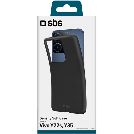 Θήκη Vivo Y22S/Y35 - Sbs Sensity Cover - Black image 1