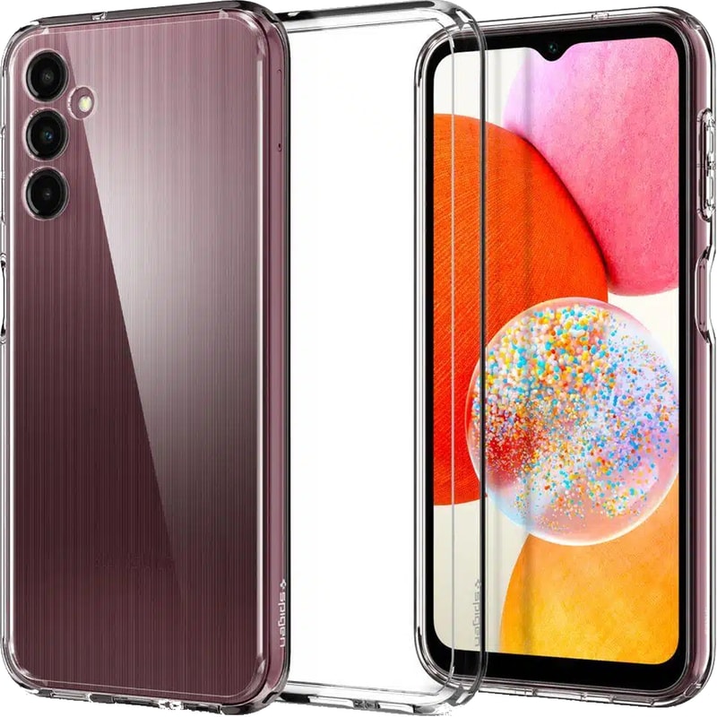 Θήκη Samsung Galaxy A14 - Spigen Ultra Hybrid - Διάφανο