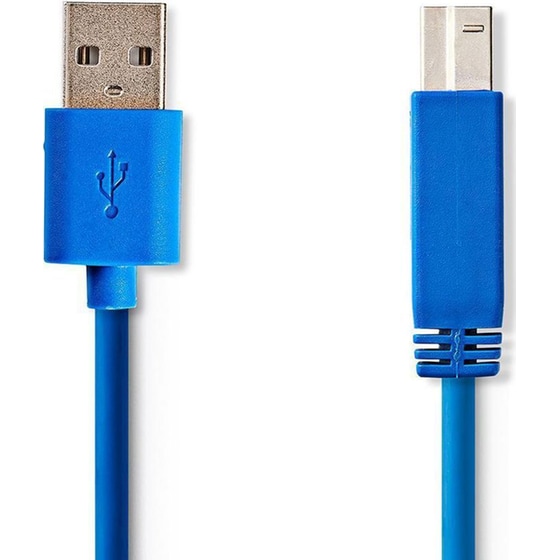 Καλώδιο Nedis USB 3.0 Cable USB-A male - USB-B male 2m - Μπλε image 0