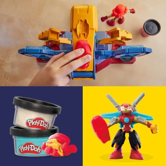 Hasbro Play-Doh Marvel Iron Man Armor Maker Lab image 7