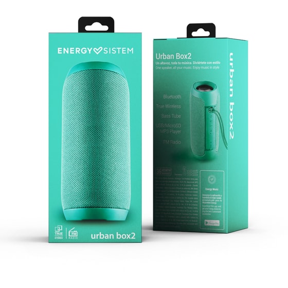 Energy Sistem Urban Box 2 Φορητό Ηχείο 10W - Τιρκουάζ image 5