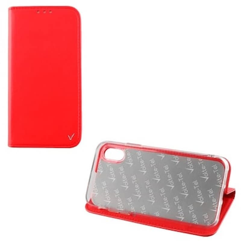 Θήκη Samsung Galaxy S10E - Volte-Tel Pocket Magnet Book - Red