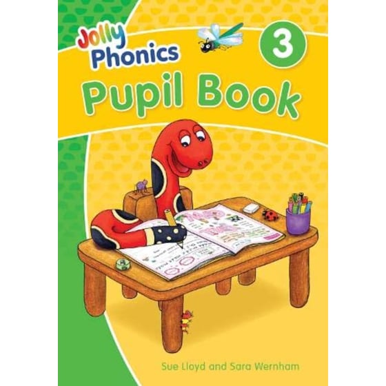 Jolly Phonics Pupil Book 3: in Precursive Letters (British English edition) image 0
