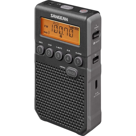 Φορητό Ραδιόφωνο Sangean DT-800 - Μαύρο image 1