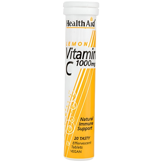 Health Aid Vitamin C 1000mg Lemon - 20 δισκία image 0