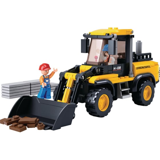 Sluban Τουβλάκια Town: Wheel Loader Για 6+ Ετών 212τμχ (m38-b0538) image 1