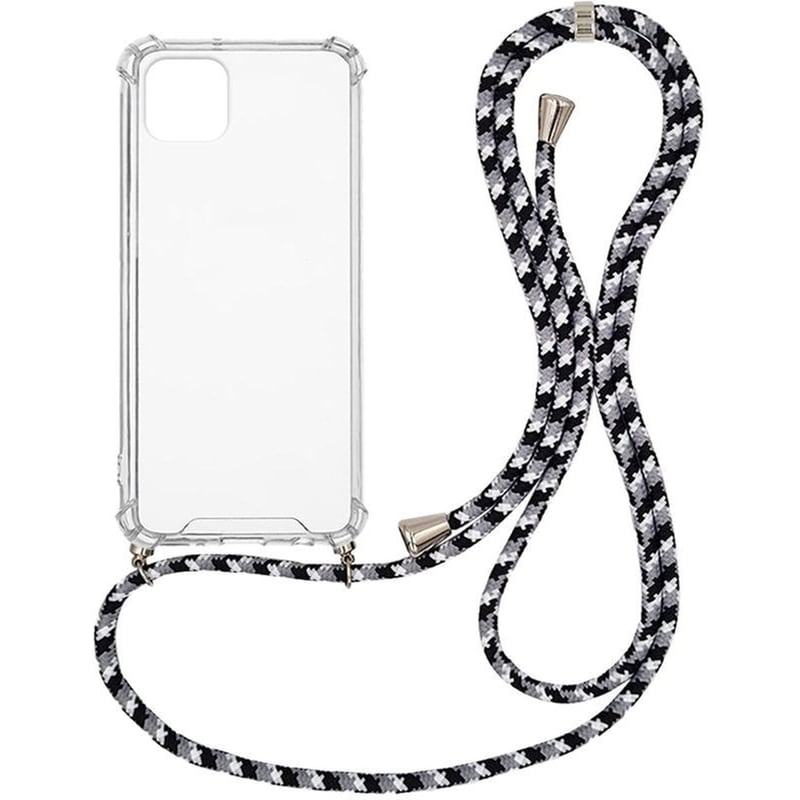 Θήκη Apple iPhone 11 Pro Max - Sonique με Κορδόνι Armor Clear - Μαύρο