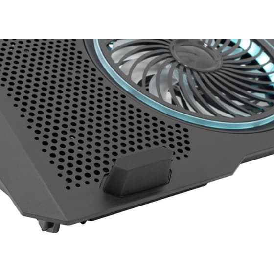 Βάση Laptop White Shark Aurora GCP-13 RGB 17.3" - Μαύρο image 3