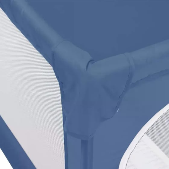 Παρκοκρέβατο VidaXL Navy Μπλε image 4