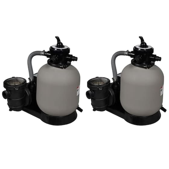 Vidaxl Αντλίες/φίλτρα Άμμου 2 Τεμ. 600 W 17000 Λίτρα / Ώρα image 0