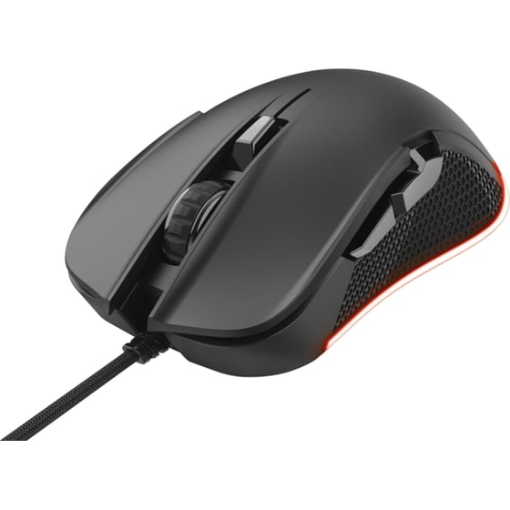 Trust GXT 922 Ybar RGB Gaming Ενσύρματο Ποντίκι - Μαύρο image 1