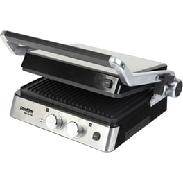 FANTOM GRILETTA TM9100 2000W Inox Τοστιέρα - Γκριλιέρα