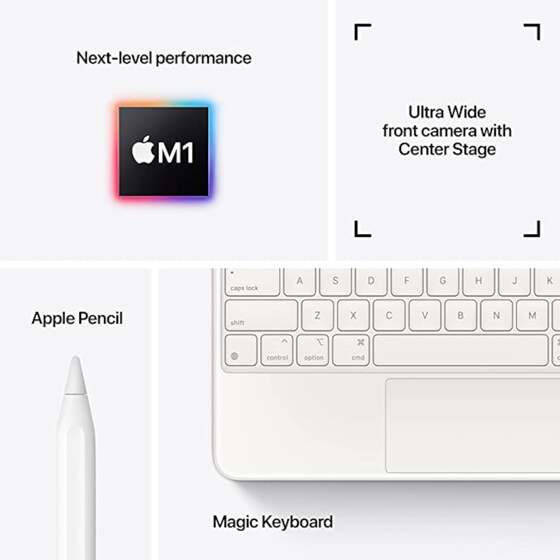 Apple iPad Pro 11" 2021 2TB WiFi Silver με 2 έτη εγγύηση image 6