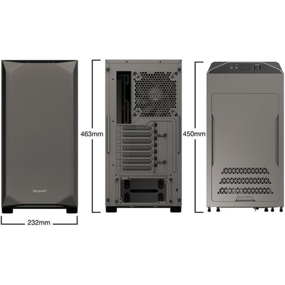 Κουτί Desktop BE QUIET! BG074 Midi Tower - Μαύρο image 7
