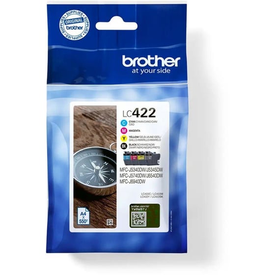 Brother LC422VAL Πολλαπλό Μελάνι Εκτυπωτή (BROLC422VAL) image 2