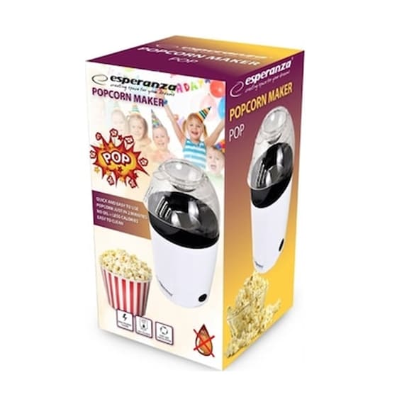 Μηχανή Pop-Corn ESPERANZA EKP006 1200 W Λευκό image 2