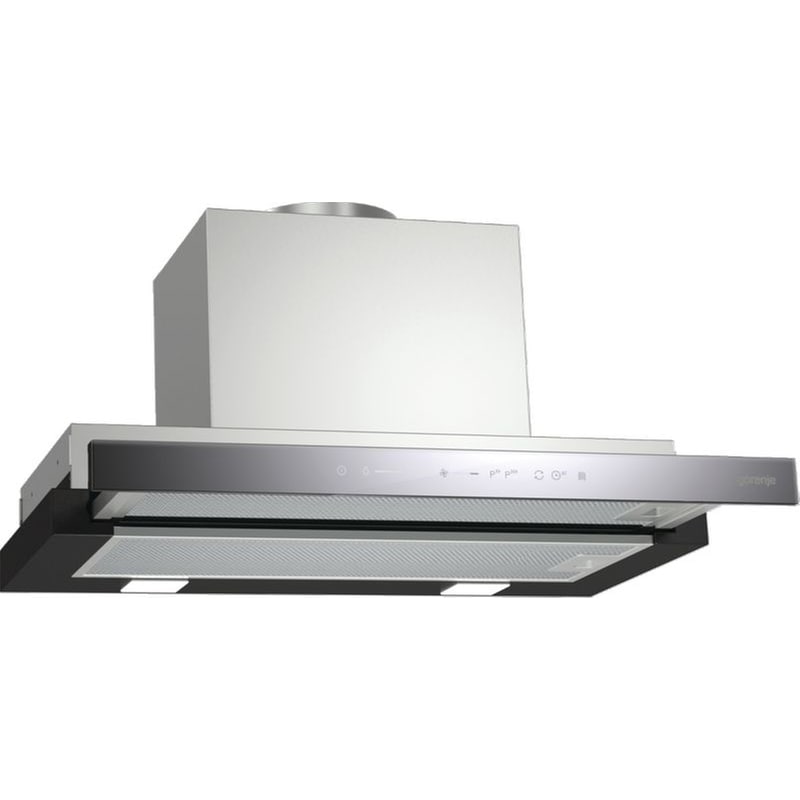 GORENJE BHP643S3BG 60 cm Μαύρο Συρόμενος Απορροφητήρας