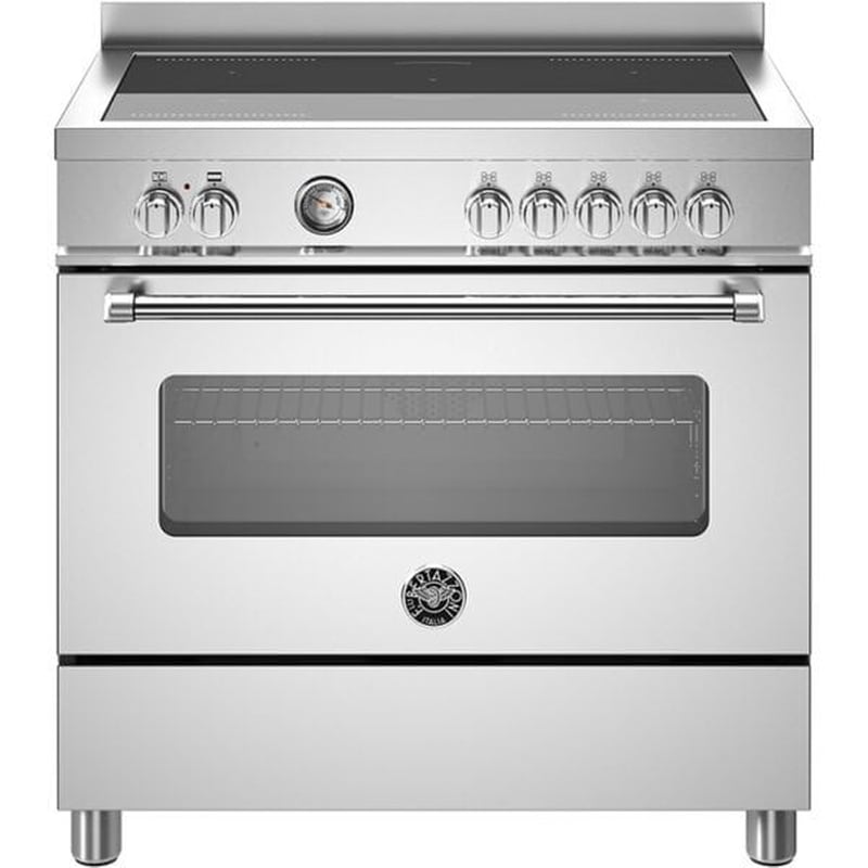 BERTAZZONI MAS95I1EXT 86 Lt Inox Επαγωγική Ηλεκτρική Κουζίνα