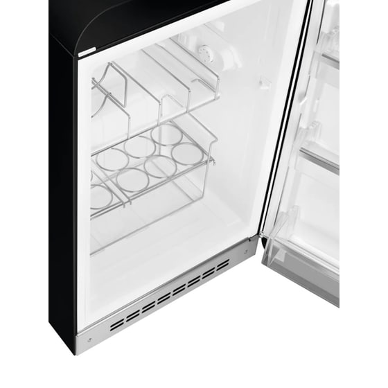 SMEG FAB10HRBL5 135 Lt Μαύρο Μονόπορτο Ψυγείο image 4