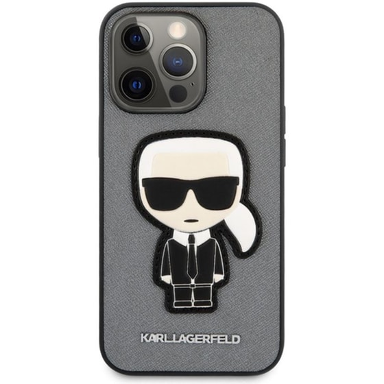 Θήκη Apple iPhone 13 Pro - Karl Lagerfeld - Ασημί image 1