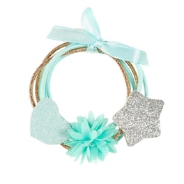 Souza Hair Elastic Malina Καρδιά-λουλούδι-αστέρι Μέντα