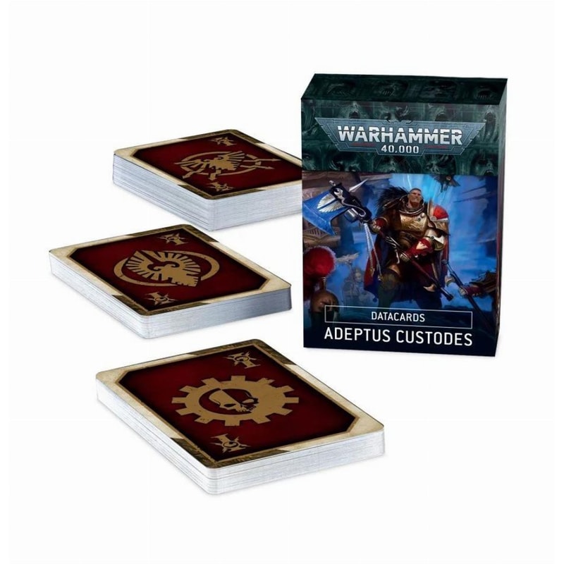 Warhammer 40000 – Datacards: Adeptus Custodes (Games Workshop)