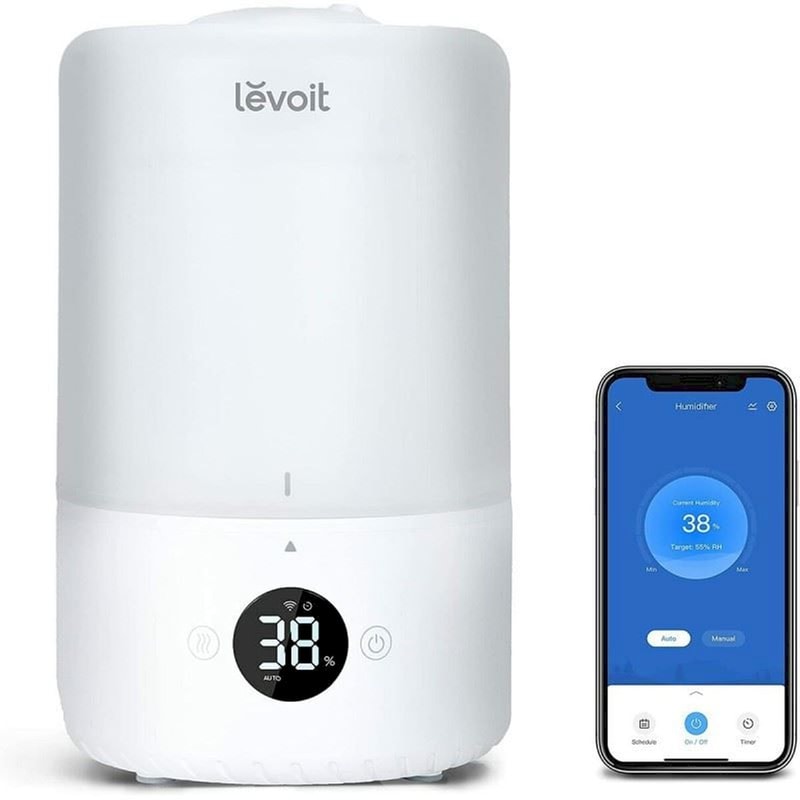 Υγραντήρας Υπερήχων LEVOIT Dual 200s με Wifi για χώρους 27㎡ LEVOIT