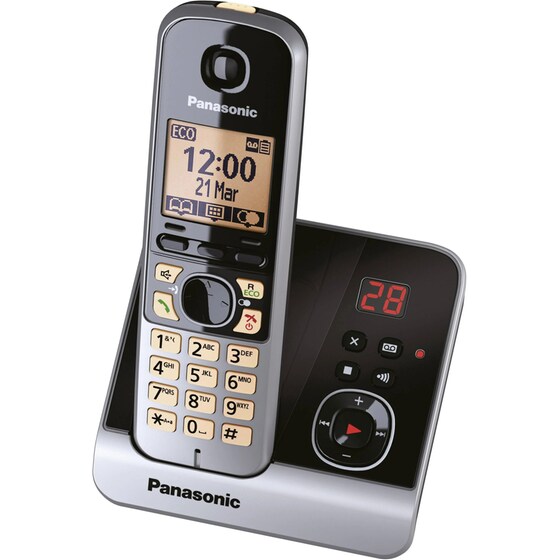  Panasonic KX TG6721 Grey Public