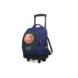 Τσάντα Πλάτης Lycsac Large Τρόλεϋ Basketball Μπλε