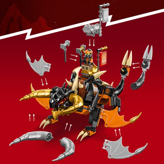 LEGO® Ninjago Cole’S Earth Dragon Evo (71782) image 7