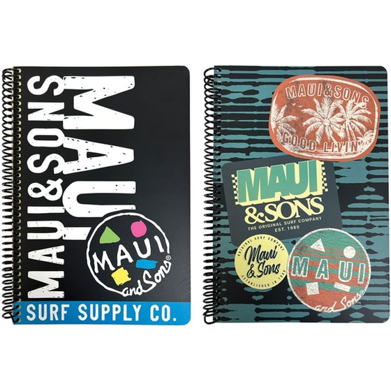 Τετράδιο Σπιράλ Maui & Sons Β5 70 Φύλλων - Τυχαία Επιλογή (1 Τεμάχιο) image 0
