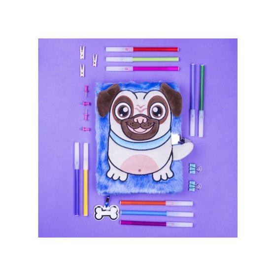 Σημειωματάριο Fringoo Plush Pug Dog image 2