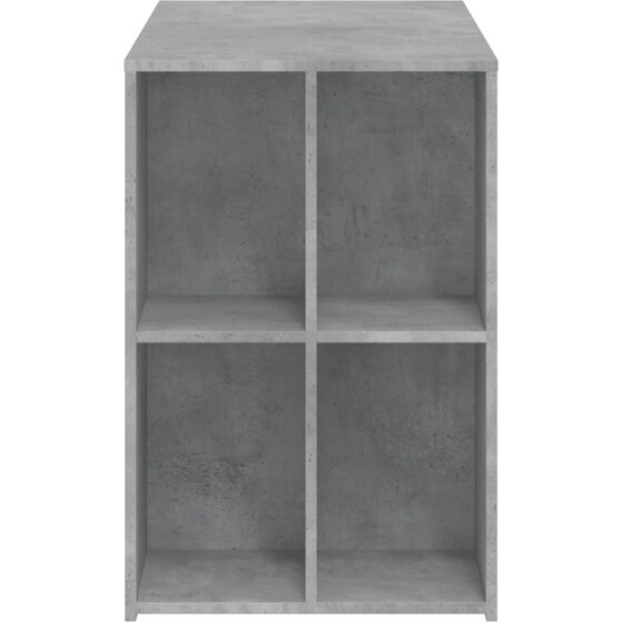 Γραφείο VidaXL από Επεξεργασμένο Ξύλο 102x50x75 cm - Γκρι Σκυροδέματος image 3
