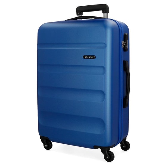 Βαλίτσα Μεσαία Princess Roll Road Flex από ABS 65x46x23cm Μπλε image 0