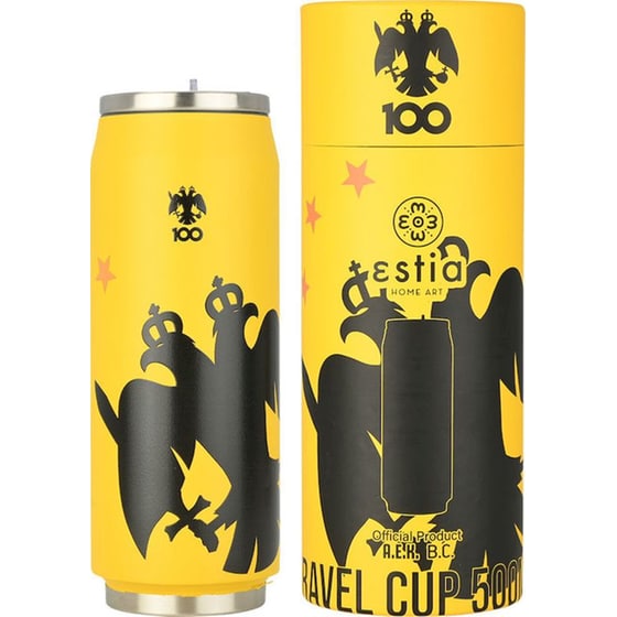 Θερμός Travel Cup ESTIA  Save the Aegean Aek BC Edition 500ml image 0