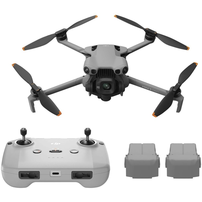 Drone Dji mini 5 Pro με RC-N3 Fly More Combo - Γκρι