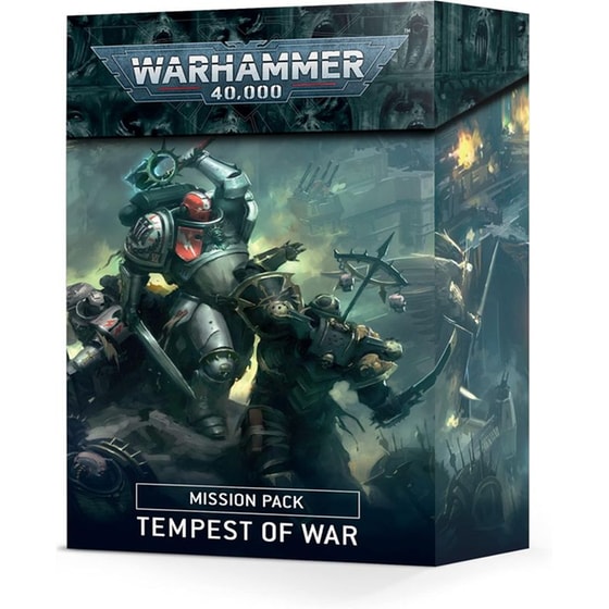 Mission Pack: Tempest Of War Card Deck Warhammer 40k GAMES WORKSHOP image 0